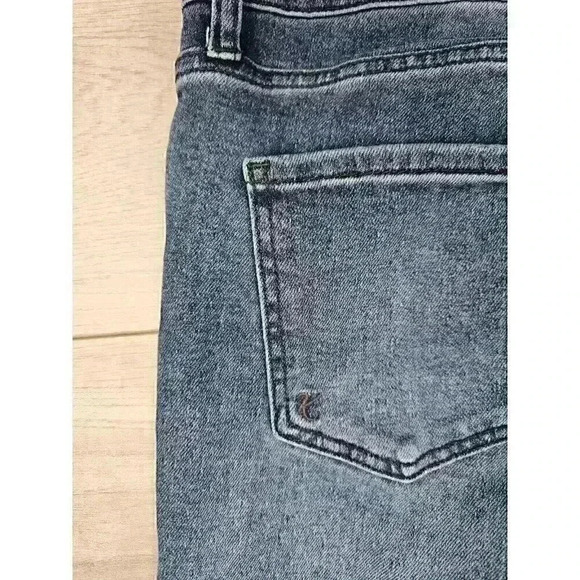 KUT From The Kloth Womens Chrissie Straight Leg Distressed Jeans Fray Size 6 - Picture 9 of 11